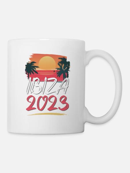Ibiza 2023 - Tasse - Weiß