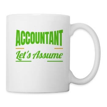 Buchhalter Geschenk Buchhaltung Steuer Cpa - Tasse - Weiß - Rechts
