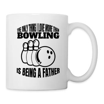 Bowling Kegelverein Kegeln Bowler Bowlingverein - Mug blanc - blanc - Droite