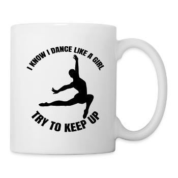 Ballet Dancer Ballerina Dance Class Gift Dance - Mug blanc - blanc - Droite