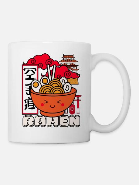 Kawaii Ramen - Mug blanc - blanc