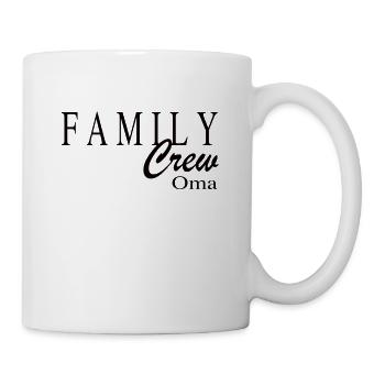 Family Crew Oma - Tasse - Weiß - Rechts