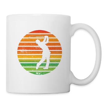 Golfeurs Golf Golf Club Parcours de golf - Mug blanc - blanc - Droite
