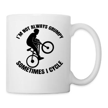 Vélo Cyclisme Cyclisme Cycliste Cycliste - Mug blanc - blanc - Droite