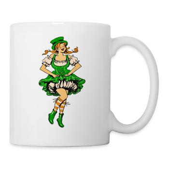 JOURNÉE DE MME SAINT-PATRICK - Mug blanc - blanc - Droite