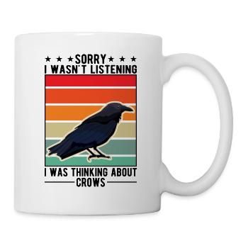Crow Raven Crow Crow Husbandry Crow Breeder - Mug - white - Right