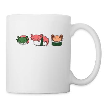 Sushi Axolotls kawaii Sushi Axolotl - Mug - white - Right