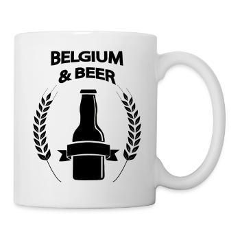 Bier Wein Whiskey Schnaps Alkohol - Tasse - Weiß - Rechts