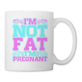 I'm Not Fat I'm Pregnant 5 - Mug - white - Right