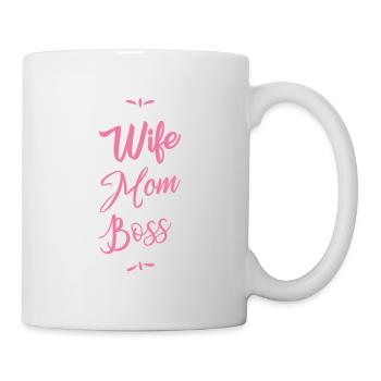 Femme Maman Boss pour toutes les mamans - Mug blanc - blanc - Droite
