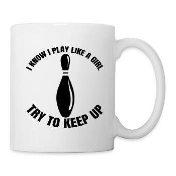 Bowling Bowling Bowling Club Bowling Club - Mug blanc - blanc - Droite
