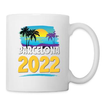 Barcelona 2023 - Tasse - Weiß - Rechts