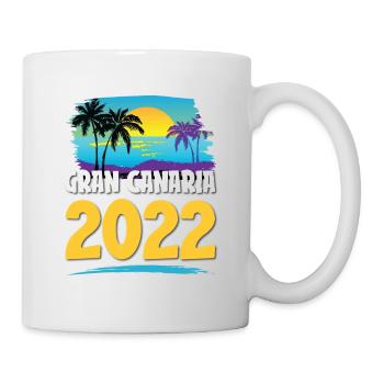 Grande Canarie 2023 (Garantie du prix le plus bas) - Mug blanc - blanc - Droite