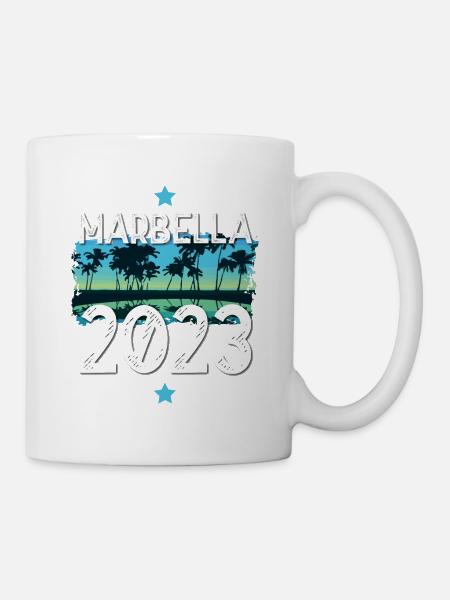 Marbella 2023 - Tasse - Weiß