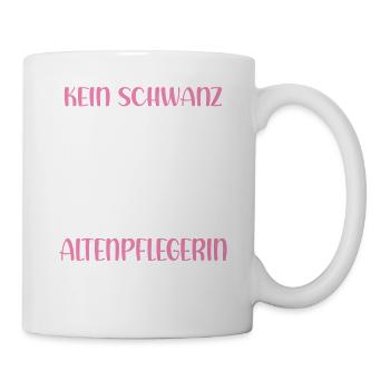 Pflegekraft Senioren Betreuung Pflege - Tasse - Weiß - Rechts