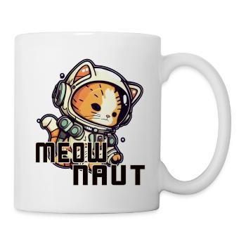 Meownaut astronaut cat for cat daddy - Mug - white - Right