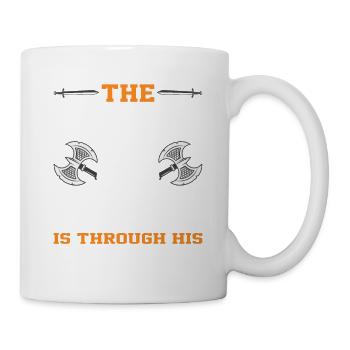 Odin Wikinger Valhalla Vikinger Hammer Thor Odin - Tasse - Weiß - Rechts