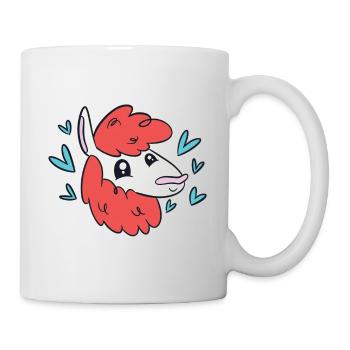 Take A Chance & Be A Llama Retro Mignon Drôle Lama - Mug blanc - blanc - Droite