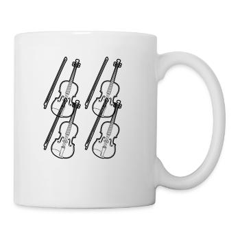 Violin Violinist Violinist - Mug - white - Right