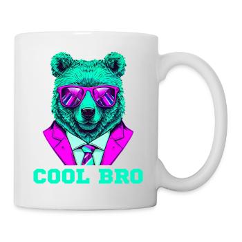 Cool Bro Bear - Mug - white - Right