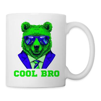 Cool Bro Bear - Mug - white - Right
