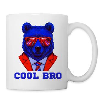 Cool Bro Bear - Mug - white - Right