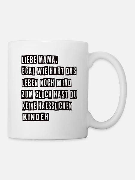 Beste Mama Mutter Muttertag Stolze Mama - Tasse - Weiß