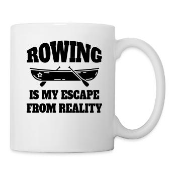 Équipe d’aviron d’aviron Club d’aviron - Mug blanc - blanc - Droite