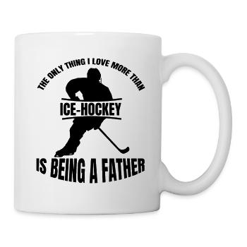 Ice hockey players Ice hockey team Hockey fan - Mug - white - Right