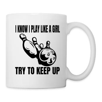 Club de bowling Bowling Bowling Club de bowling - Mug blanc - blanc - Droite