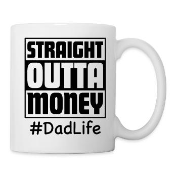 SUPER PAPA JOUR - Mug blanc - blanc - Droite