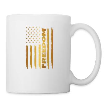 Express your love for freedom with our - Mug - white - Right