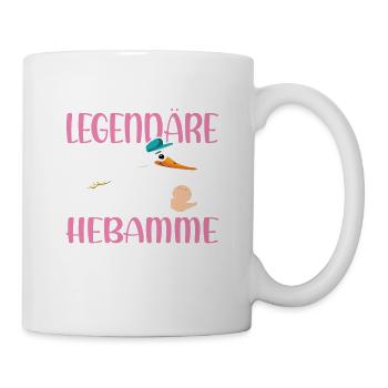 Ich bin diese Legendäre Hebamme Hebamme - Tasse - Weiß - Rechts