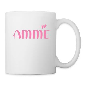 Von Herzen Amme Geburtshelferin Hebamme - Tasse - Weiß - Rechts