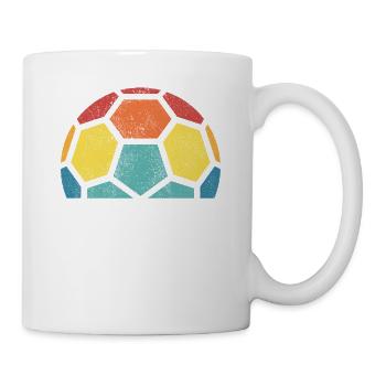 Équipe de handball, club, entraîneur, entraîneur, joueur - Mug blanc - blanc - Droite