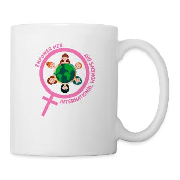 International Women's Day - Womens Month Empower H - Mug - white - Right