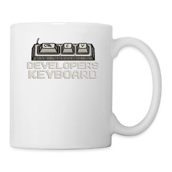 Entwickler Coder Lustige Programmierung Humor Software - Tasse - Weiß - Rechts