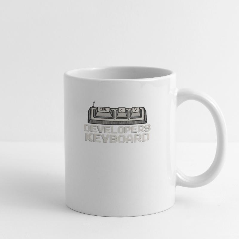Développeur Coder Funny Programmation Humor Software Mug blanc