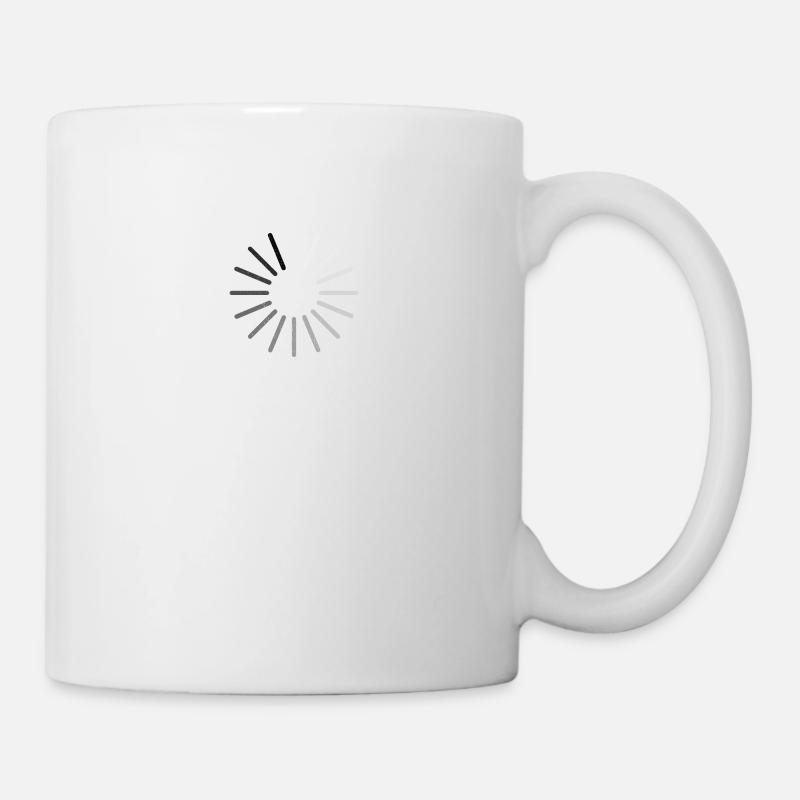 Computerfreak Ich denke lustiger Programmierer Programmierer - Tasse - Weiß