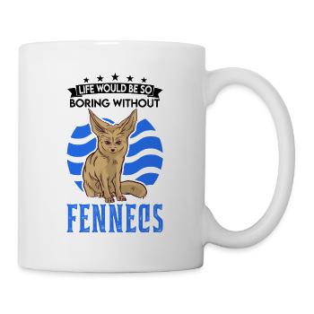 Fennec Gift Fennec Desert Fox - Mug - white - Right