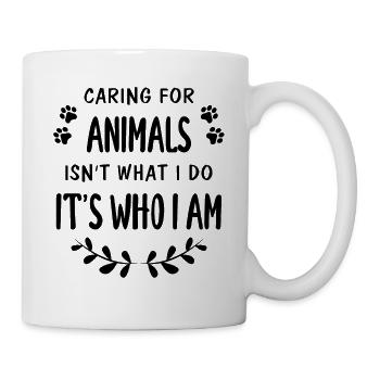 Soins aux animaux Bien-être animal Gardiens d’animaux - Mug blanc - blanc - Droite