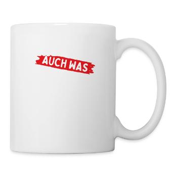Hinten Steht Auch Was - Tasse - Weiß - Rechts
