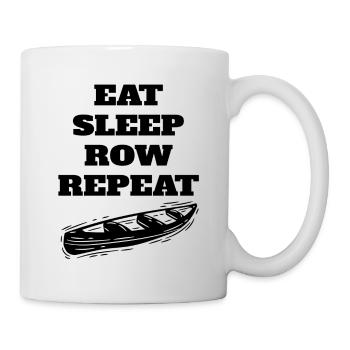 Rowing team Rowing sport Rowing club - Mug - white - Right