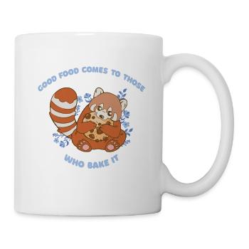 La bonne nourriture vient à ceux qui la font cuire Amateur de biscuits - Mug blanc - blanc - Droite