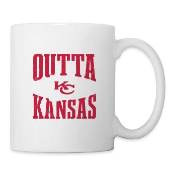 Kansas City Liga Für Fußballfans - Tasse - Weiß - Rechts