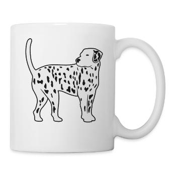 Dalmatian Dog Dog Lovers Gift - Mug - white - Right