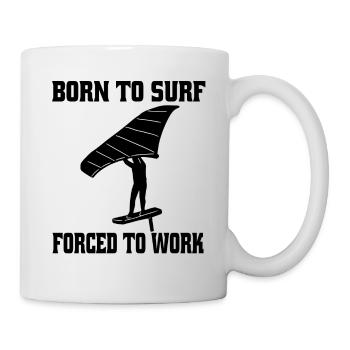 Planche à voile Kitesurf Kitesurfer Windsurfer - Mug blanc - blanc - Droite
