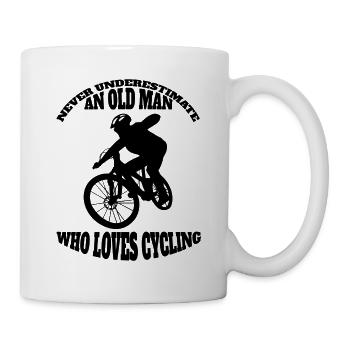 Bicycle Cycling Cyclists Cyclists - Mug - white - Right