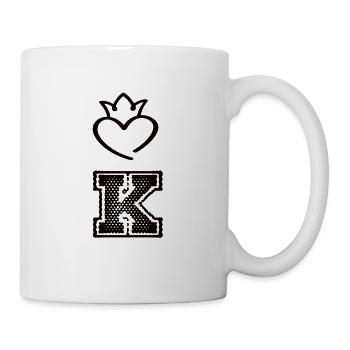 King - Tasse - Weiß - Rechts
