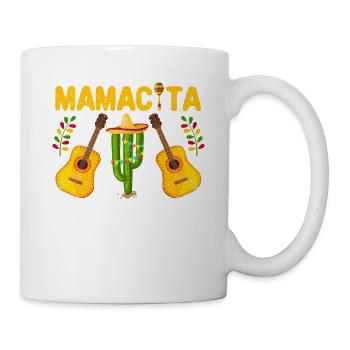 Mamacita Cinco de Mayo 5 Mai Cactus Fiesta Femmes - Mug blanc - blanc - Droite